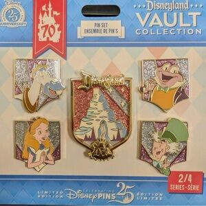 Disneyland Vault Collection Pin Set - Multicolor